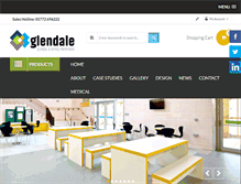 Tablet Screenshot of glendaleuk.com